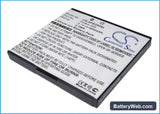 Telefunken Eurofon T20 Replacement Battery, 3.7V, 600mAh, Li-ion 2