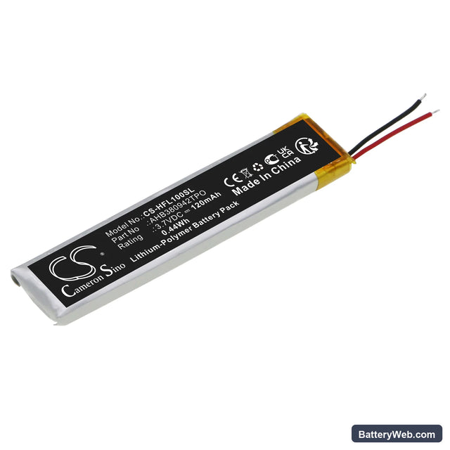 Huawei FreeLace Replacement Battery, 3.7V, 120mAh, Li-Polymer 1