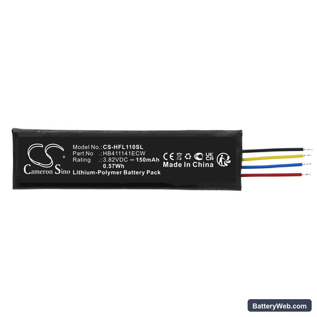 Huawei FreeLace Pro Replacement Battery, 3.82V, 150mAh, Li-Polymer 3