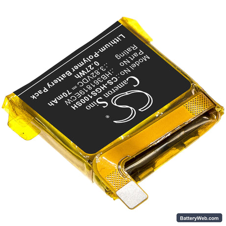 Huawei Glory S1 Replacement Battery, 3.82V, 70mAh, Li-Polymer 2