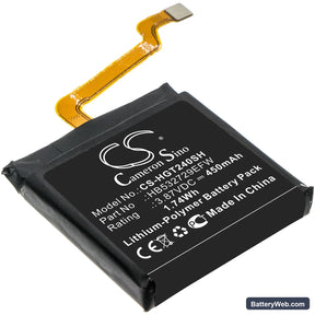 Huawei GT2 Pro Replacement Battery, 3.87V, 450mAh, Li-Polymer 1