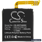 Huawei GT2 46mm Replacement Battery, 3.82V, 450mAh, Li-Polymer 3