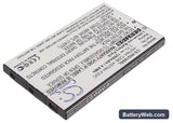 HP iPAQ Voice Messenger Replacement Battery, 3.7V, 1260mAh, Li-ion 2