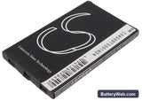 HP iPAQ Voice Messenger Replacement Battery, 3.7V, 1260mAh, Li-ion 3