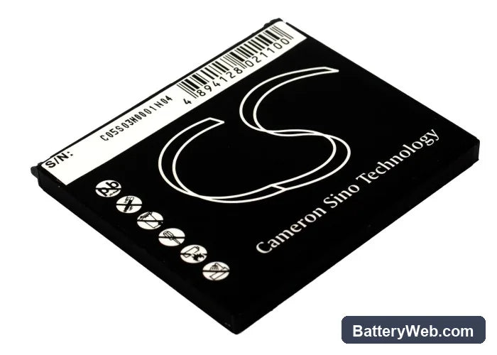 HP iPAQ 300 Replacement Battery, 3.7V, 1700mAh, Li-ion 3