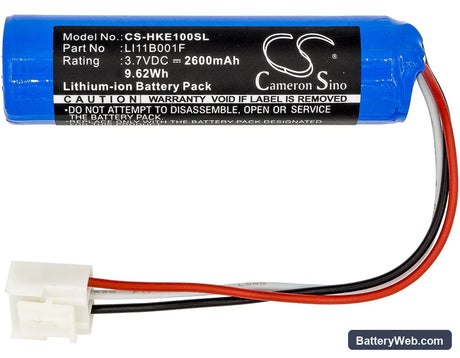 Harman/Kardon Onyx studio 1 Replacement Battery, 3.7V, 2600mAh, Li-ion 3