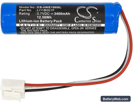 Harman/Kardon Onyx studio 1 Replacement Battery, 3.7V, 3400mAh, Li-ion 3