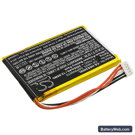 Harman/Kardon Esquire 2 Replacement Battery, 3.7V, 3500mAh, Li-Polymer 2