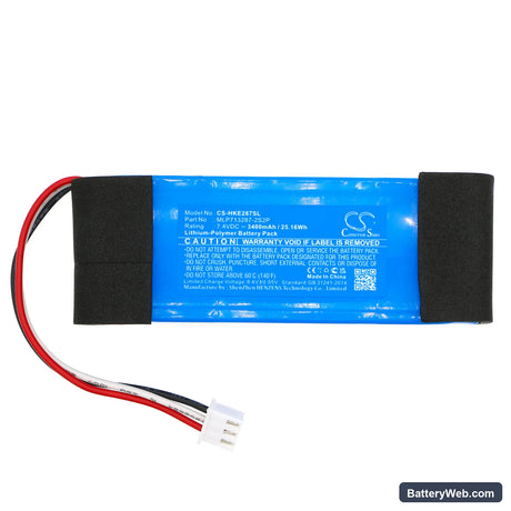 Harman/Kardon Esquire Replacement Battery, 7.4V, 3400mAh, Li-Polymer 3