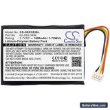 Harman/Kardon Neo Replacement Battery, 3.7V, 1000mAh, Li-Polymer 3