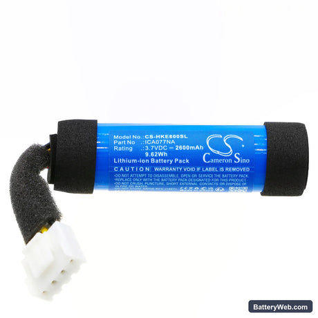 Harman/Kardon Onyx Studio 8 Replacement Battery, 3.7V, 2600mAh, Li-ion 3