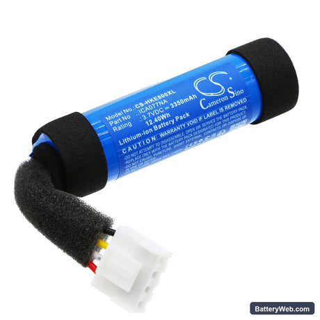 Harman/Kardon Onyx Studio 8 Replacement Battery, 3.7V, 3350mAh, Li-ion 1