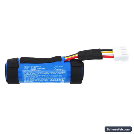 Harman/Kardon Onyx Studio 9 Replacement Battery, 3.7V, 5000mAh, Li-ion 3
