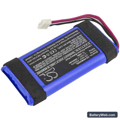Harman/Kardon Onyx Mini Replacement Battery, 3.7V, 3000mAh, Li-Polymer 2