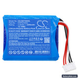 Harman/Kardon Traveler Replacement Battery, 3.8V, 3200mAh, Li-Polymer 3