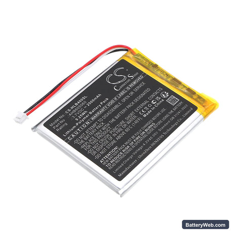 HelloBaby HB40 Monitor Replacement Battery, 3.7V, 2500mAh, Li-Polymer 1