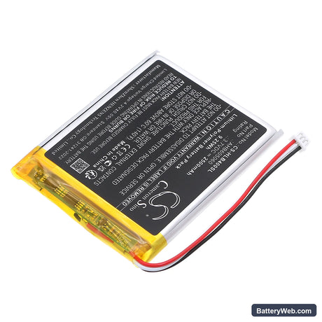 HelloBaby HB40 Monitor Replacement Battery, 3.7V, 2500mAh, Li-Polymer 2