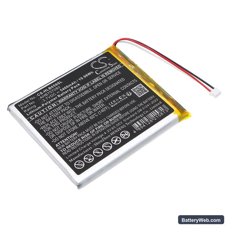 HelloBaby HB6588 Video Baby Monitor Replacement Battery, 3.7V, 5400mAh, Li-Polymer 1