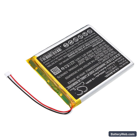 HelloBaby HB6588 Video Baby Monitor Replacement Battery, 3.7V, 5400mAh, Li-Polymer 2