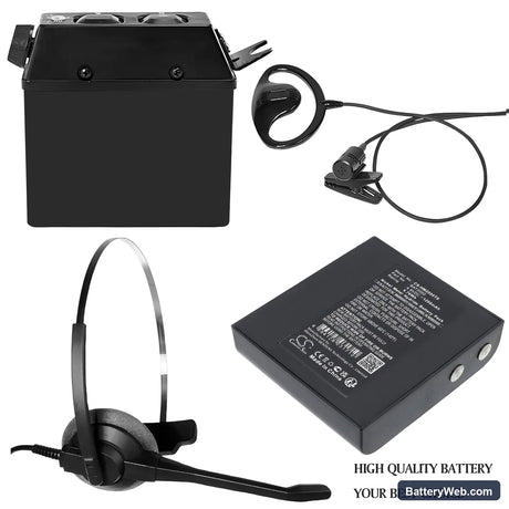 HME COM 2000 Replacement Battery, 4.8V, 1200mAh, Ni-MH 6