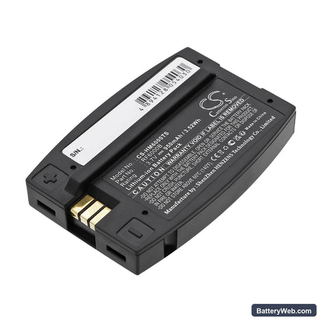HME 6000 I.Q Replacement Battery, 3.7V, 950mAh, Li-ion 1
