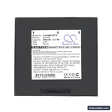 HME 400 Replacement Battery, 4.8V, 900mAh, Ni-CD 5