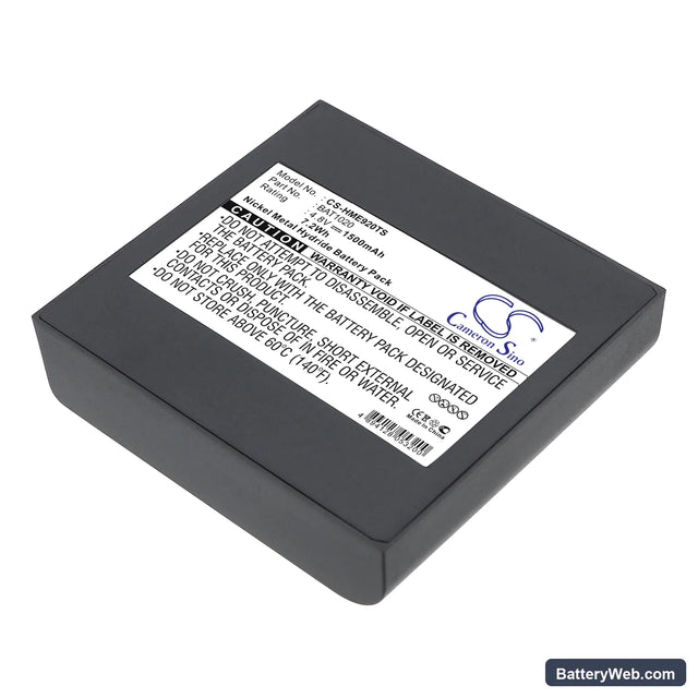 HME 920 Replacement Battery, 4.8V, 1500mAh, Ni-MH 1