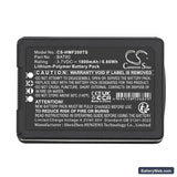 HME FreeSpeak II Replacement Battery, 3.7V, 1800mAh, Li-Polymer 5