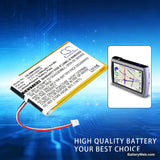 Harmon Kardon GPS-500 Replacement Battery, 3.7V, 1500mAh, Li-Polymer 6