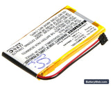 HTC Mini BL R120 Bluetooth Media Handset Replacement Battery, 3.7V, 300mAh, Li-Polymer 2