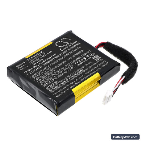 Hikvision MAS 3300 Replacement Battery, 3.8V, 5200mAh, Li-Polymer 2