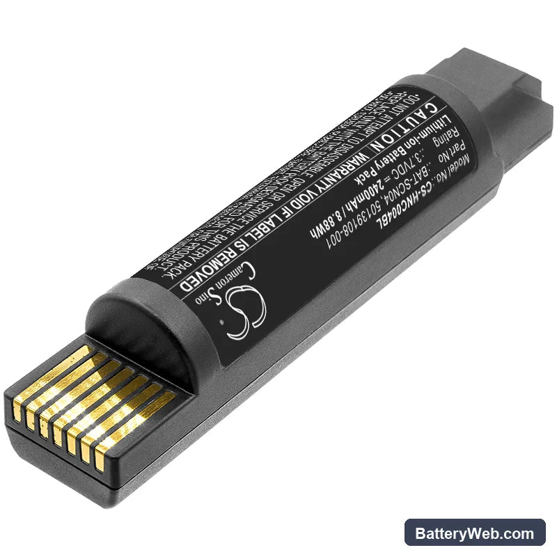 Honeywell 1932G Replacement Battery, 3.7V, 2400mAh, Li-ion 2