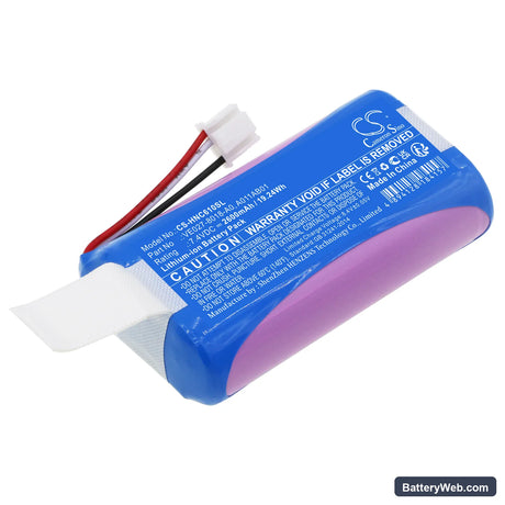 Intermec CV61 Replacement Battery, 7.4V, 2600mAh, Li-ion 1