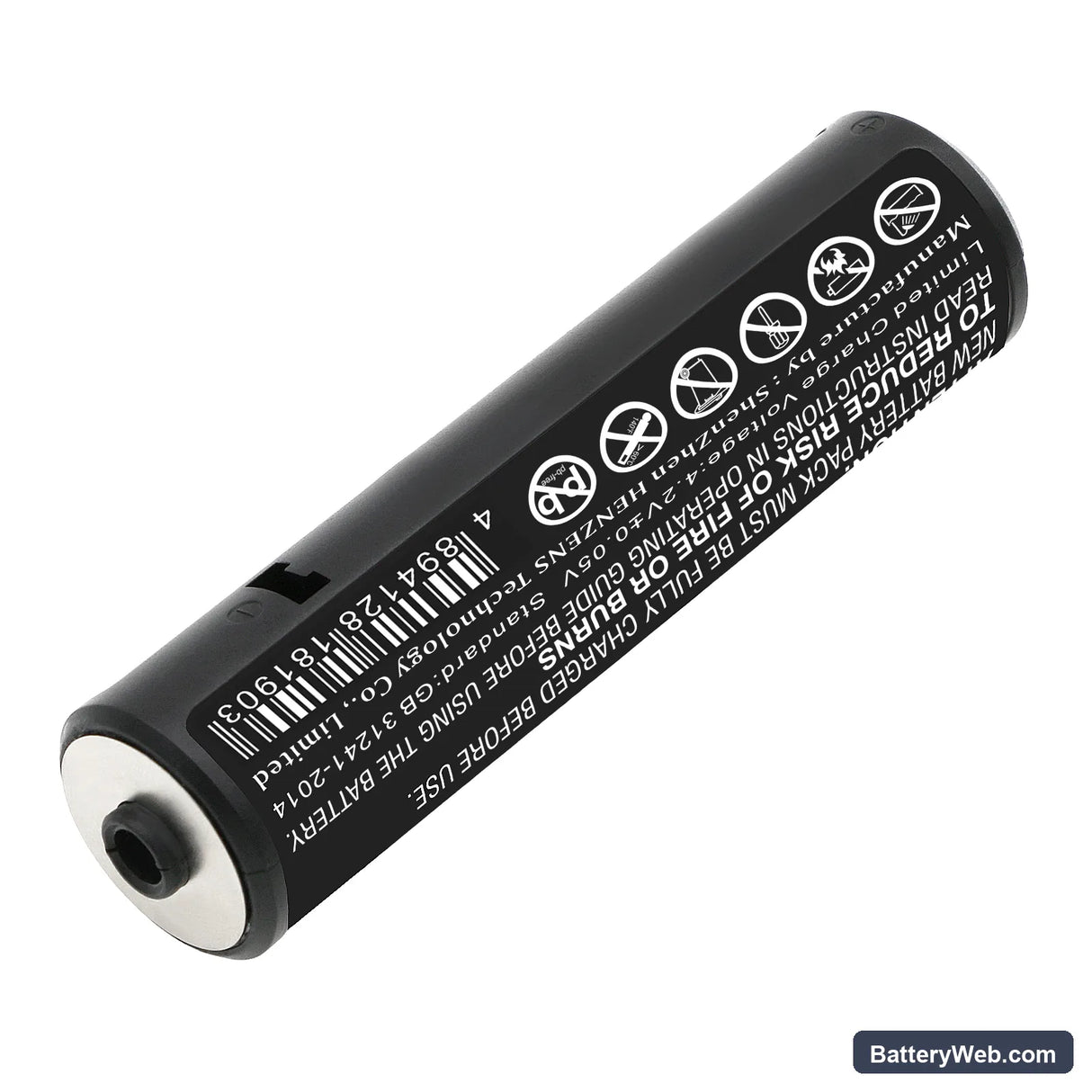 Riester 3.5V XL Replacement Battery, 3.7V, 3400mAh, Li-ion 2