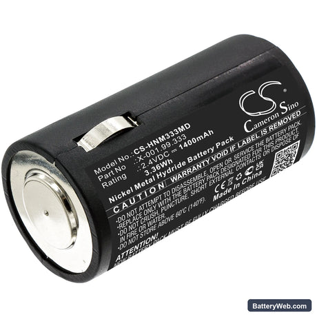 Heine Old S2Z handles Replacement Battery, 2.4V, 1400mAh, Ni-MH 1