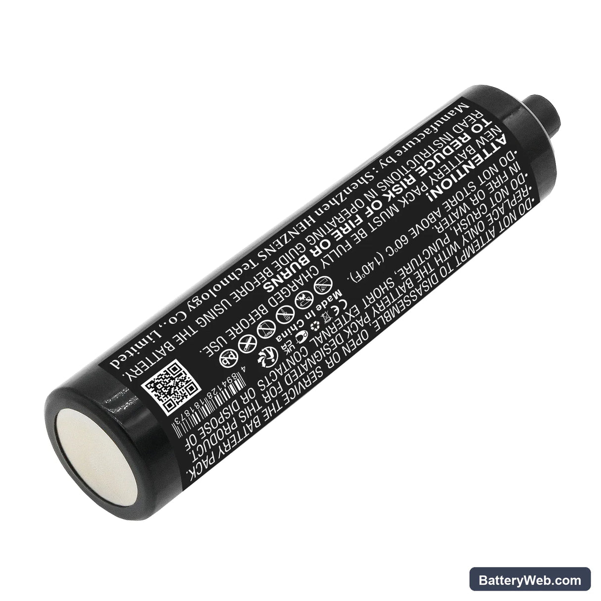 Heine NicaTron Replacement Battery, 2.4V, 1400mAh, Ni-MH 2