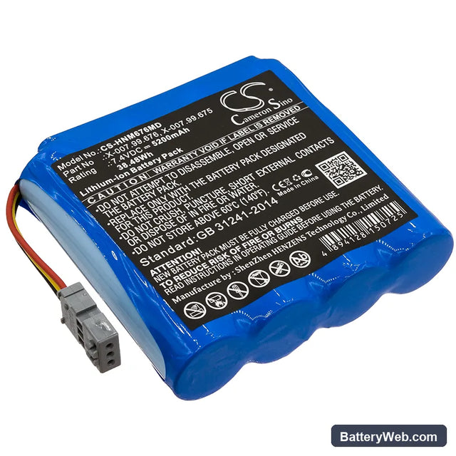 Heine mPack Replacement Battery, 7.4V, 5200mAh, Li-ion 1