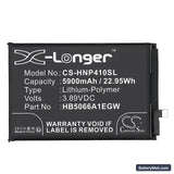 Honor Play 40 Plus Replacement Battery, 3.89V, 5900mAh, Li-Polymer 3