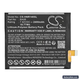 Vivo X100 Replacement Battery, 7.82V, 2400mAh, Li-Polymer 1