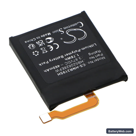 Honor MUS-B19 Replacement Battery, 3.87V, 460mAh, Li-Polymer 2
