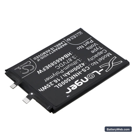 Honor 50 Lite Replacement Battery, 3.87V, 4200mAh, Li-Polymer 2