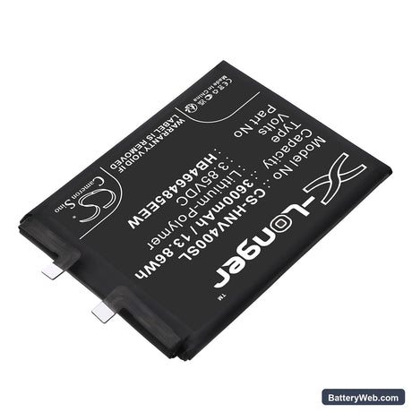 Huawei Nova 8 Pro Replacement Battery, 3.85V, 3600mAh, Li-Polymer 2