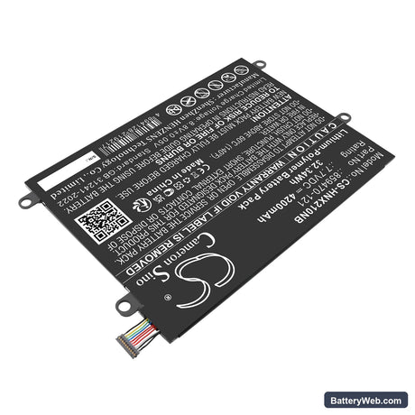 HP NNotebook X2 10-P043TU Replacement Battery, 7.7V, 4200mAh, Li-Polymer 2