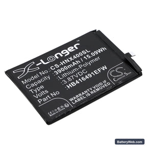 Honor Play 7T Pro Replacement Battery, 3.87V, 3900mAh, Li-Polymer 1