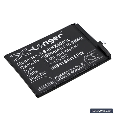 Honor Play 7T Pro Replacement Battery, 3.87V, 3900mAh, Li-Polymer 1