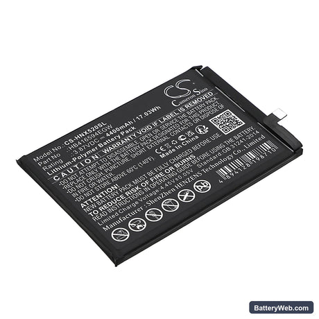 Honor X50i 5G Replacement Battery, 3.87V, 4400mAh, Li-Polymer 1