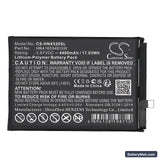 Honor X50i 5G Replacement Battery, 3.87V, 4400mAh, Li-Polymer 3