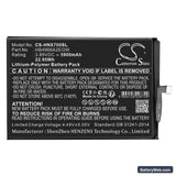 Honor X7B Replacement Battery, 3.89V, 5900mAh, Li-Polymer 1