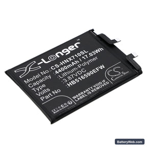 Honor 70 Pro Replacement Battery, 3.87V, 4400mAh, Li-Polymer 1