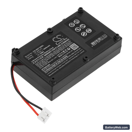 Honeywell BW Max XT II Replacement Battery, 3.7V, 3000mAh, Li-Polymer 1